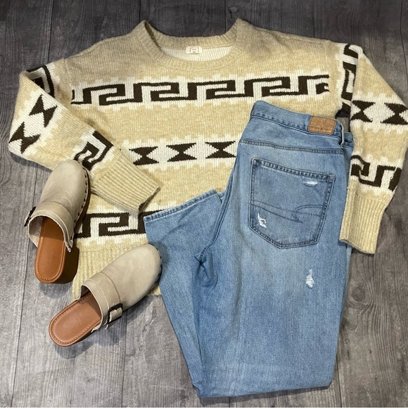 a.n.a Sweaters - A New Approach A.N.A. Aztec Patterned Sweater